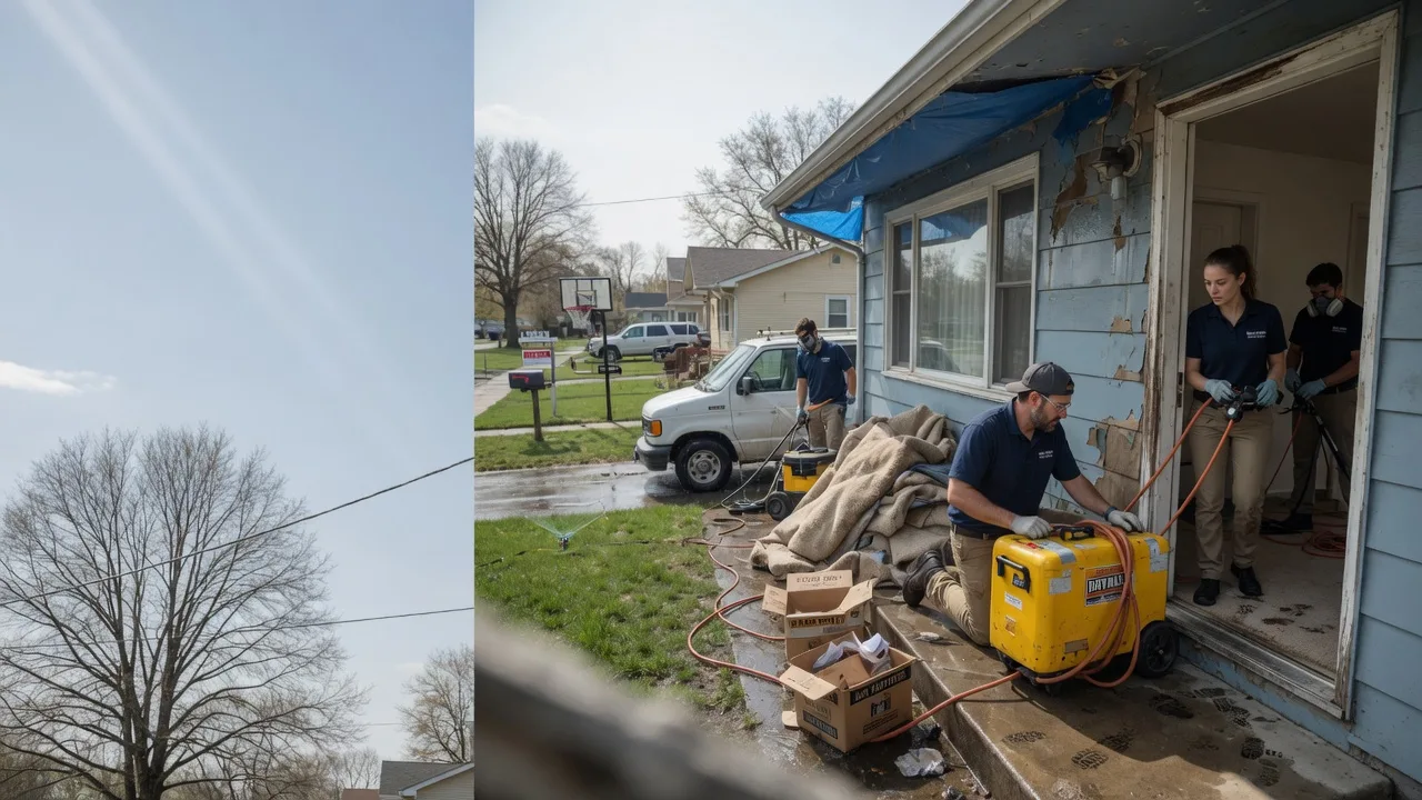 Basement Flood Cleanup in Windthorst, TX near me